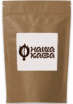 Крафтовий паперовий пакет з застібкою